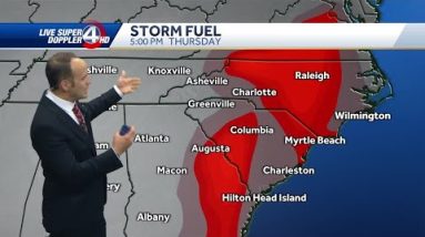 Heavy rain, possible storms Thursday