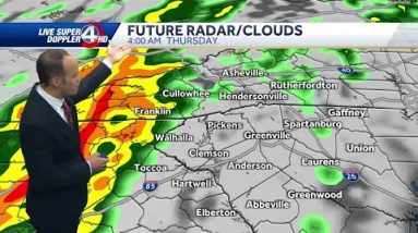 Heavy rain, possible storms Thursday