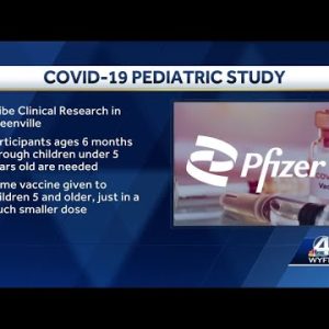Trial for COVID-19 vaccine for babies, young children underway in Upstate