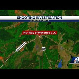 Deputies searching for suspect after shooting at Laurens County gas station