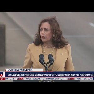 Kamala Harris speaks at ‘Bloody Sunday’ anniversary commemoration in Selma