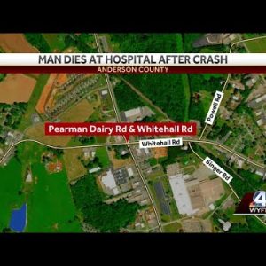 Man dies at hospital following weekend crash, coroner says