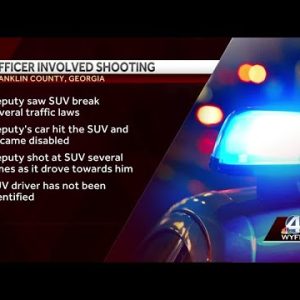 Officer involved shooting under investigation in Franklin County