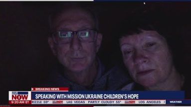'It's terrible': Ukraine couple hiding describes hearing Russian bombs overhead | LiveNOW from FOX