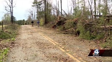 Pickens County residents, NWS survey damage after tornado