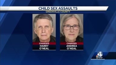 Greenville County couple in their 70s charged for string of child sex assaults, deputies say