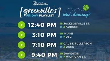 Greenville police chief shares some traffic tips for fans attending the tournament and related ev...