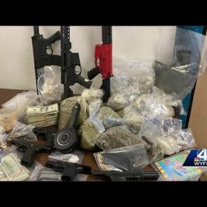 Investigation leads to massive drug, firearm, narcotics related cash seizure in Greenville