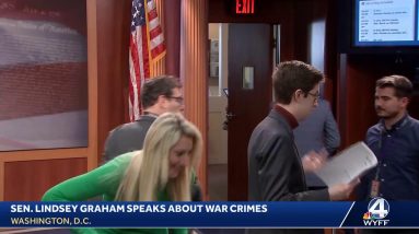 Sen. Lindsey Graham speaks about war crimes