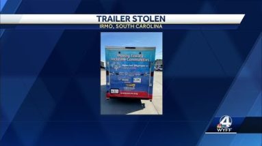 Special Olympics trailer stolen