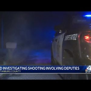 Upstate deputies shoot man