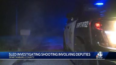 Upstate deputies shoot man