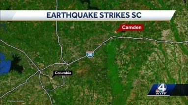 USGS makes revisions after earthquake rattles South Carolina