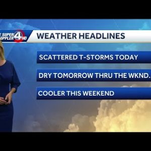 Videocast: Thunderstorms Today