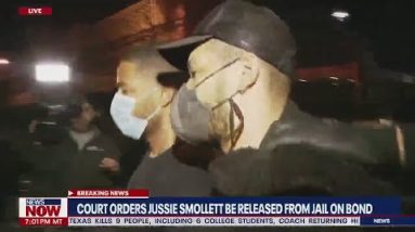 Watch Jussie Smollett walk free from jail | LiveNOW from FOX