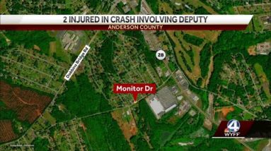 Anderson County deputy responding to armed robbery involved in car crash, deputies say