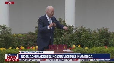 Biden mocks hunters being terrible shots during ghost gun speech | LiveNOW from FOX