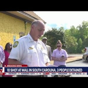 10 shot inside a mall in Columbia, South Carolina | LiveNOW from FOX