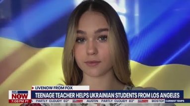 Teenage teacher helps Ukrainian students from Los Angeles | LiveNOW from FOX