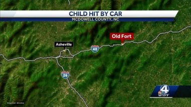 2-year-old dies after being hit by vehicle in McDowell County, troopers say
