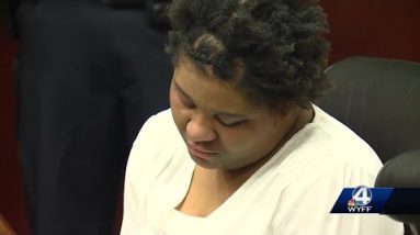 Ariel Robinson in court; husband enters guilty plea