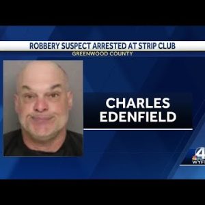 Bank robbery suspected arrested at strip club