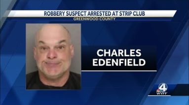 Bank robbery suspected arrested at strip club