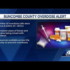 Buncombe County issues 'spike alert' after series of drug overdoses