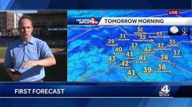 Clear, cooler Wednesday