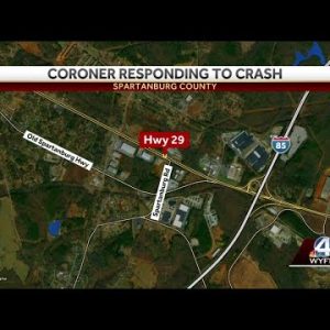 Coroner responding to deadly crash in Spartanburg County