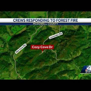 Crews working to contain NC forest fire, officials say