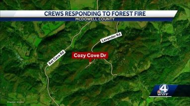 Crews working to contain NC forest fire, officials say