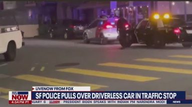 Driverless car pulled over by San Francisco police | LiveNOW from FOX