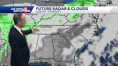 Dry, with major weekend warmup