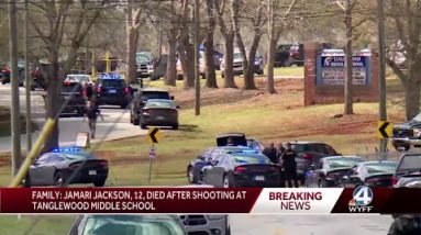 Student, 12, dies after Greenville, South Carolina school shooting; suspect, 12, arrested