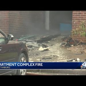 Fire damages Spartanburg apartment complex