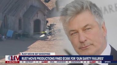 Alec Baldwin shooting: New details on fines against Rust Movie Productions | LiveNOW from FOX