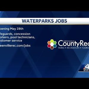 Greenville County hiring summer jobs