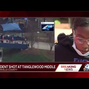 'I feel shaky" Student talks about witnesses shooting inside school