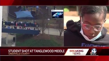'I feel shaky" Student talks about witnesses shooting inside school