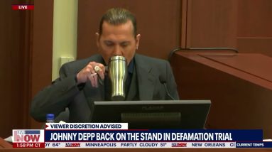 Depp accused of drawing penis on painting in blood during fight with Amber Heard | LiveNOW from FOX