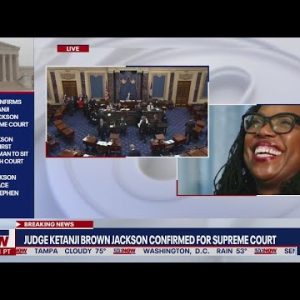 Ketanji Brown Jackson Supreme Court confirmation vote | LiveNOW from FOX