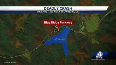 Man killed in crash along Blue Ridge Parkway
