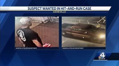 Pictures released of man who Asheville police say hit moped with truck, injured moped driver