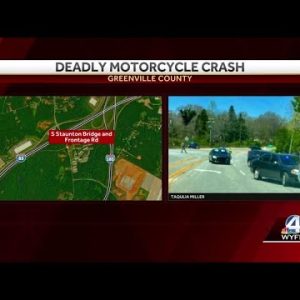 Motorcyclist killed in crash in Greenville County identified