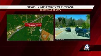 Motorcyclist killed in crash in Greenville County identified