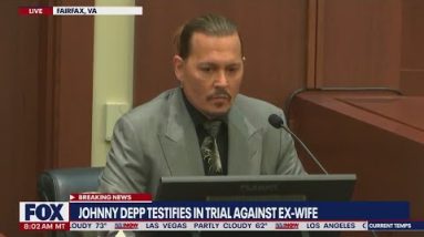 Johnny Depp wrote on wall in his own blood during fight with Amber Heard | LiveNOW from FOX