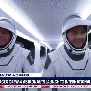 NASA, SpaceX launch Crew-4 astronauts to ISS | LiveNOW From FOX