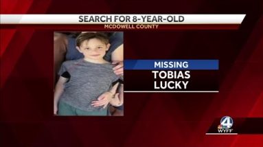 NC officials searching for missing child last seen near wooded area
