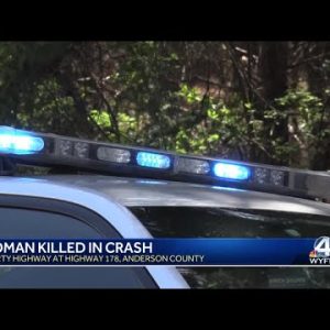 One person dead after crash in Anderson County